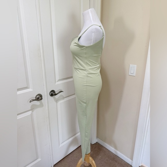 Reformation Emmy Limon Green One Piece Ecostretch Athleisure Jumpsuit Size Large - Picture 5 of 9